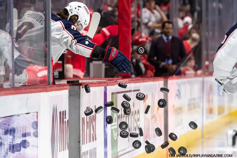 Detroit Red Wings vs Columbus Blue Jackets February 27 2025 - In Play! magazine