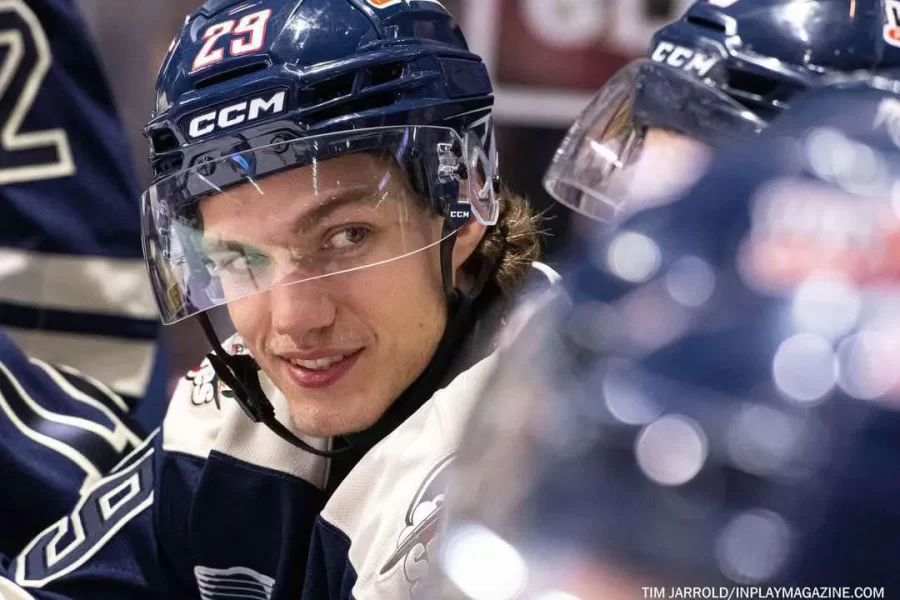 Luke McNamara - Windsor Spitfires - In Play! magazine