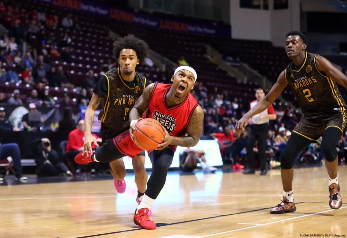 Windsor Express vs Pontiac Pharaohs March 23 2025 - In Play! magazine