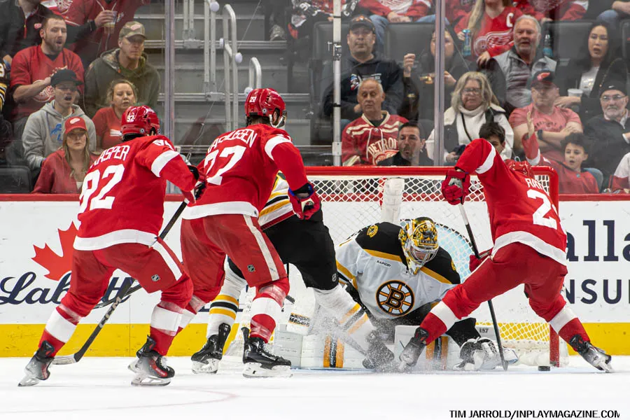 Detroit Red Wings vs Boston Bruins - March 29 2025 - In Play! magazine