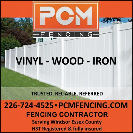 PCM Fencing - Windsor, Ontario - In Play! magazine