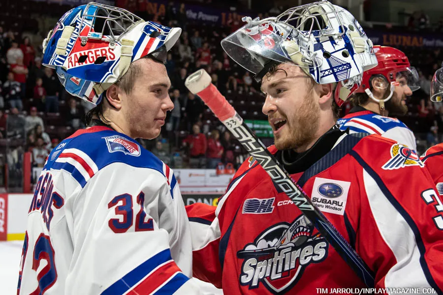 Windsor Spitfires vs Kitchener Rangers - April 22 2025 - In Play! magazine