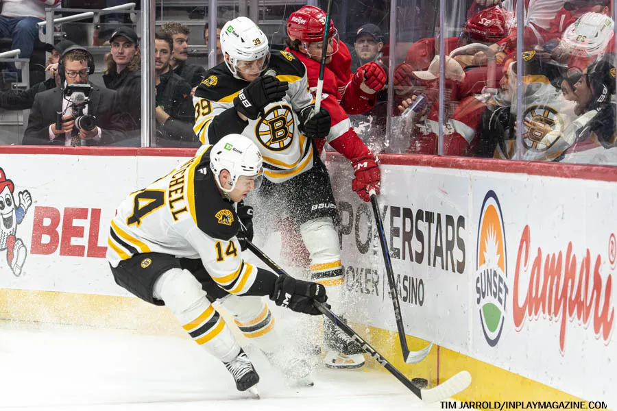 IAN MITCHELL - Detroit Red Wings- In Play! magazine