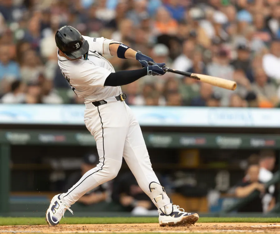 Spencer Torkelson - Detroit Tigers vs Kansas City Royals August 23 2025 - In Play! magazine