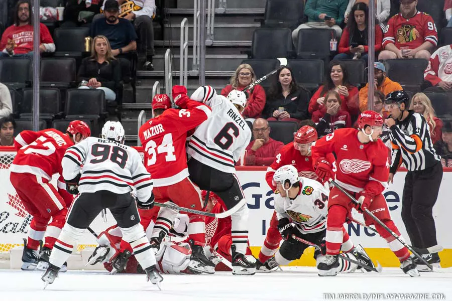 Detroit Red Wings vs Chicago Blackhawks September 23 2025 - In Play! magazine