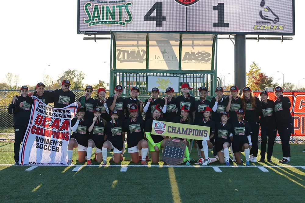 St. Clair Women's Soccer Win OCAA Gold