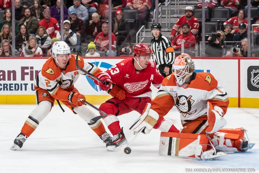 Detroit Red Wings vs Anaheim Ducks November 13 2025 In Play! magazine