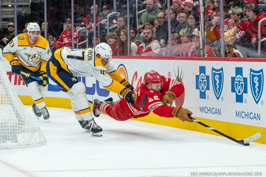 Detroit Red Wings vs Nashville Predators November 26 2025 - In Play! magazine