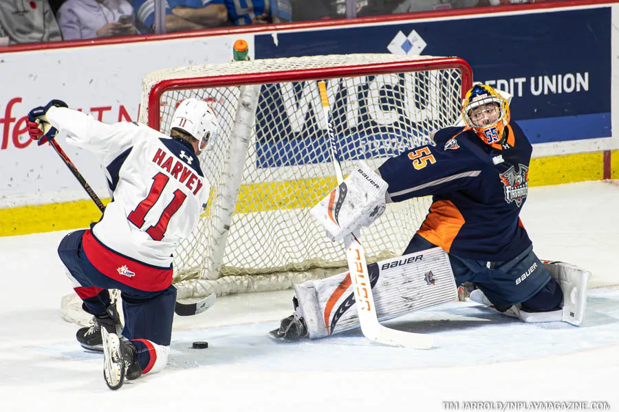 Windsor Spitfires vs Flint Firebirds Nov 2 2025 - In Play! magazine