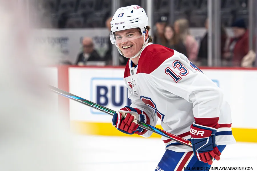 Cole Caufield - Montreal Canadiens- In Play! magazine