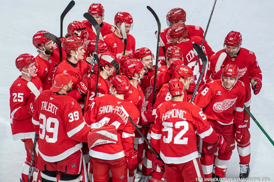 Detroit Red Wings vs Washington Capitals - January 29 2026 - In Play! magazine