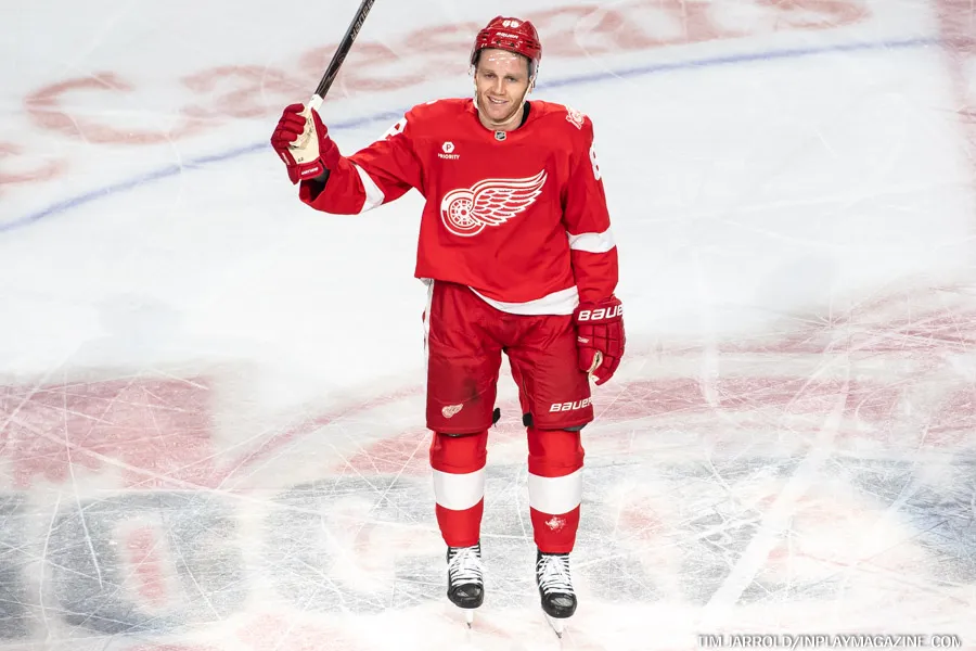 Patrick Kane - Detroit Red Wings - January 29 2026 - In Play! magazine