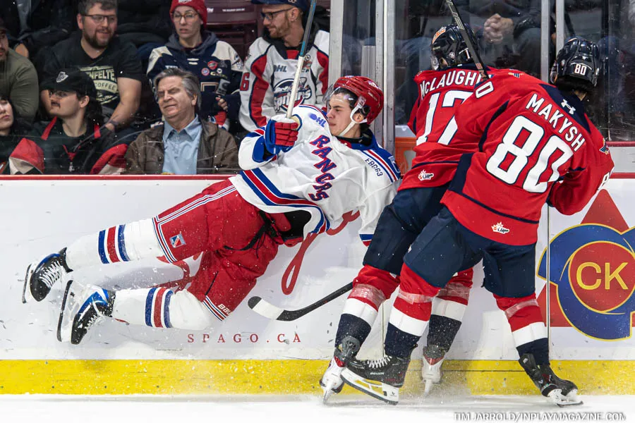 Windsor Spitfires vs Kitchener Rangers January 21, 2026 - In Play! magazine