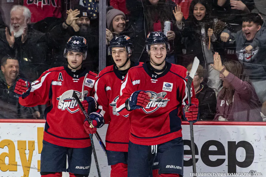 Windsor Spitfires vs Sarnia Sting February 12 2026 - In Play! magazine