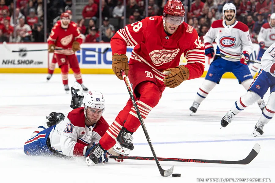 Detroit Red Wings vs Montreal Canadiens March 19 2026 In Play! magazine