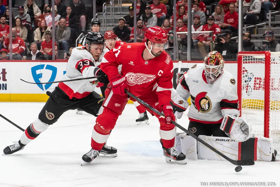 Detroit Red Wings vs Ottawa Senators March 24 2026 - In Play! magazine