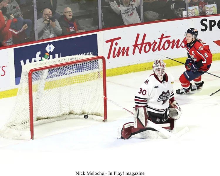 Windsor Spitfires vs Guelph Storm March 28 2026 In Play! magazine