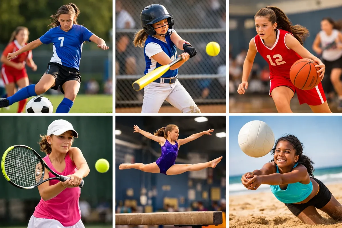 Girls in sport - In Play! magazine