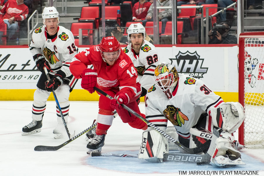 Red Wings vs Chicago Blackhawks Jan 25 2018