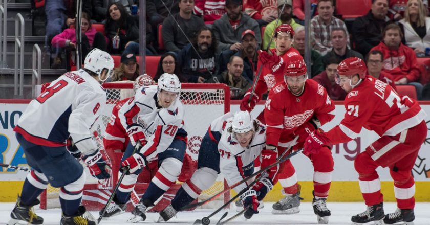Red Wings vs Capitals March 22 2018 Gallery