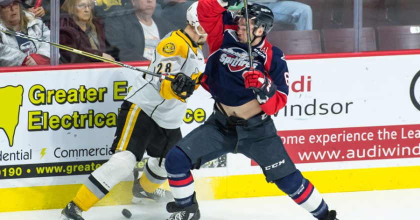Spitfires vs Sarnia Sting RD 1 GM 6