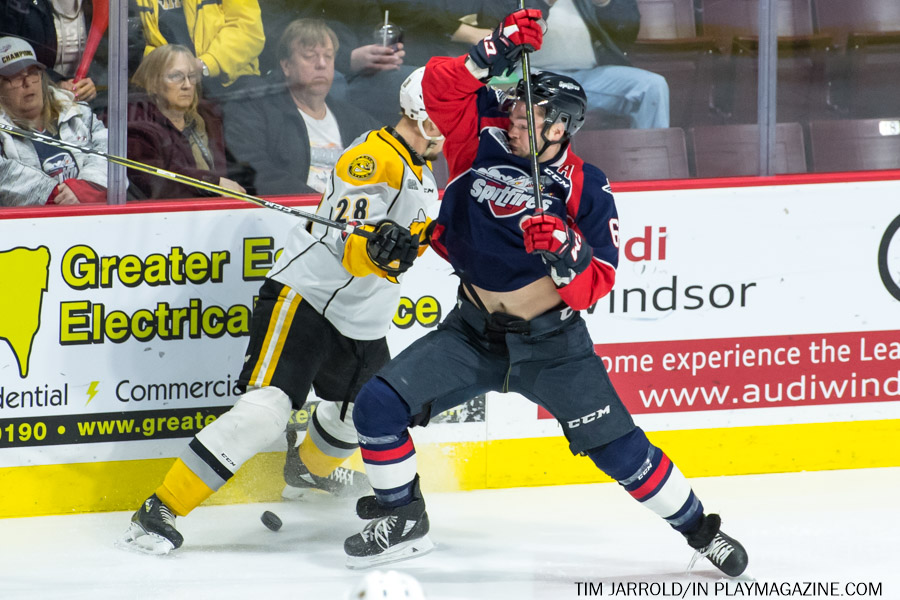 Spitfires vs Sarnia Sting RD 1 GM 6